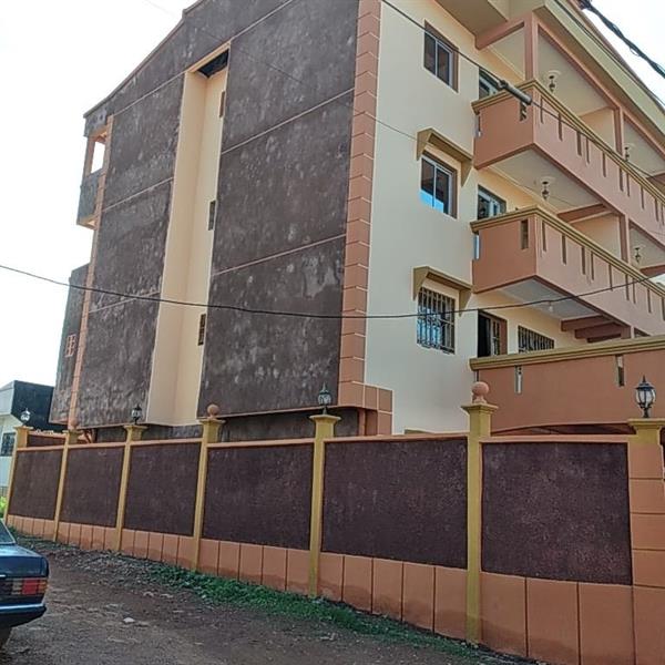 Immeuble (R + 3) En Vente À Yaounde (Situé Derrière Total Jouvence, Avant Dovv Mendong) 