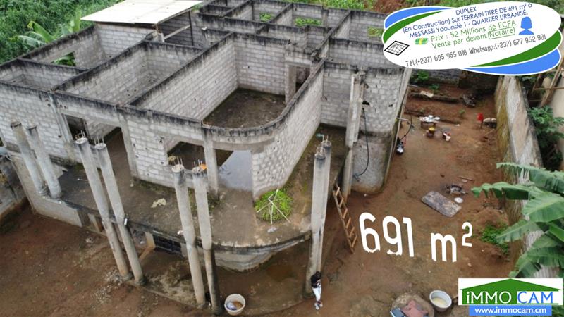 Duplex En Cour De Construction À Messassi Yaoundé 