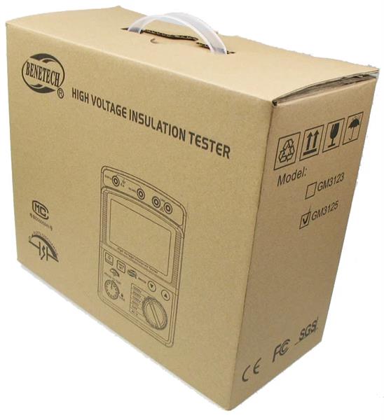 Mégohmmètre Gm3125 5000V Benetech Disponible 