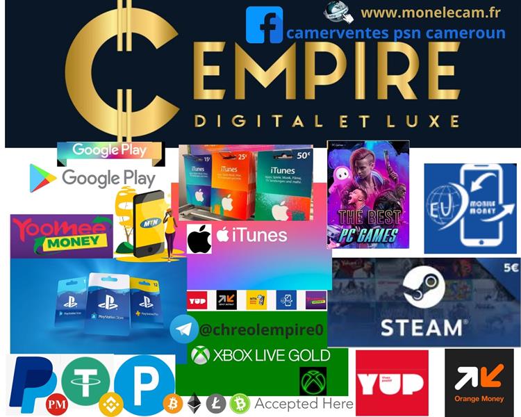 Code Digitale Pour Vos Console Playstation, Xbox, Nintendo Eshop Et Pc, Itunes & Googleplay 