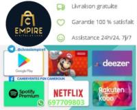 Code Digitale Pour Vos Console Playstation, Xbox, Nintendo Eshop Et Pc, Itunes & Googleplay,, Yaoundé, Immobilier au Cameroun