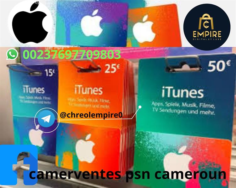 Carte Playstation Google Itunes Steam Disponible Chreol Empire 