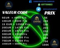 Carte Playstation Google Itunes Steam Disponible Chreol Empire,, Yaoundé, Immobilier au Cameroun