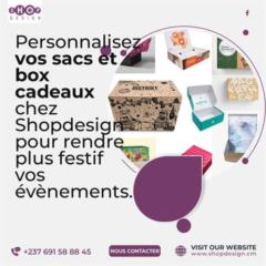 Personnalisation Des Sacs Cadeaux Accrocheurs À Petit Prix Chez Shopdesign,, Douala, Immobilier au Cameroun