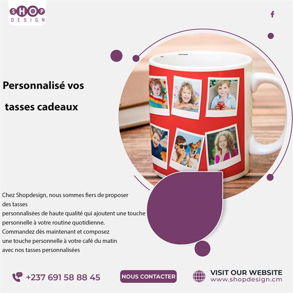 Personnalisé Vos Tasses Cadeaux 