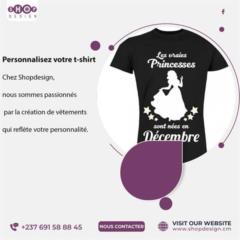 T-Shirt Personnalisé,, Douala, Immobilier au Cameroun