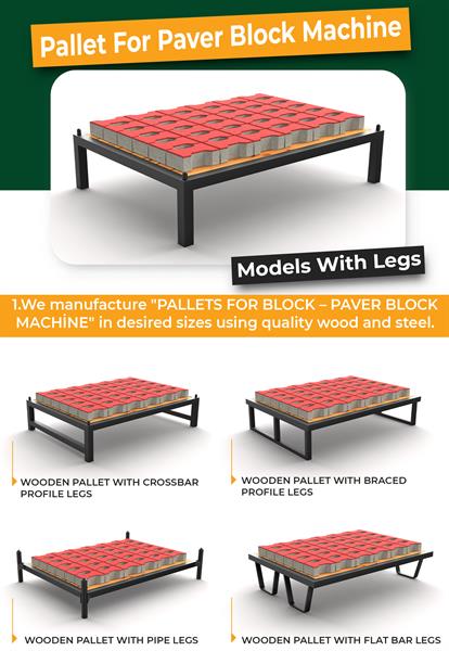 Pallet For Paving Block Machines 