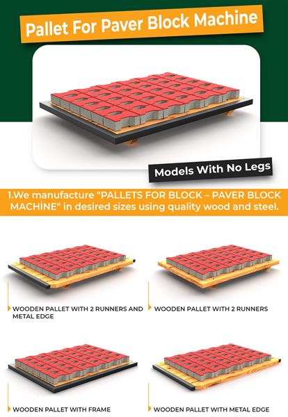 Pallet For Paving Block Machines 