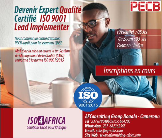 Devenez Expert Pecb Certified Iso 9001 Lead Implementer 