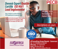 Devenez Expert Pecb Certified Iso 9001 Lead Implementer,, Douala, Immobilier au Cameroun