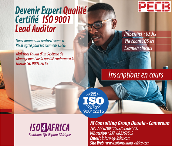 Devenez Expert Pecb Certified Iso 9001 Lead Auditor 