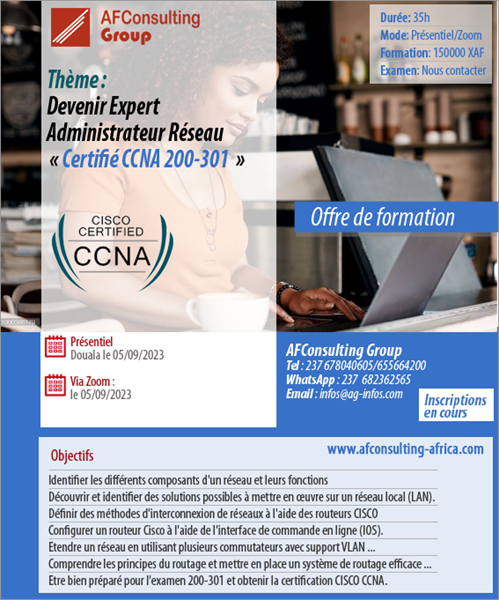 Formation - Cisco Ccna 200-301 