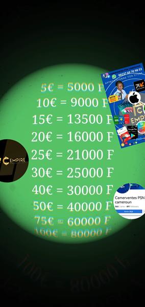 Carte Cadeaux Disponiblle Chez Chreol Empire 