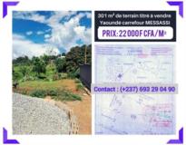 Terrain Titré À Vendre,, Yaoundé, Immobilier au Cameroun