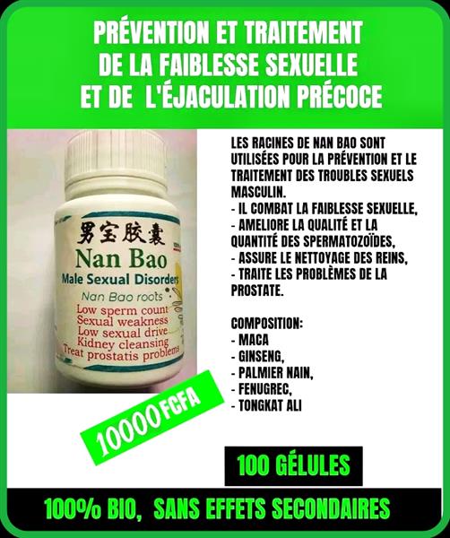 Retrouvez Votre Santé Avec Nan Bao Ce Produit 100 %  Naturel Produit BIO