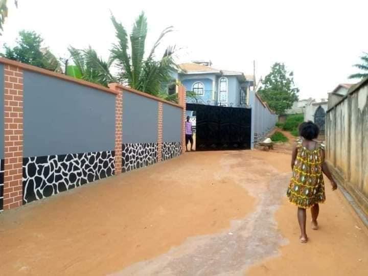 Duplex Meublé Haut Standing À Nkoabang Avec Eau Chaude Gardien Parking Forage Clim Prepayé 