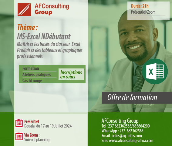 Ms-Excel Niveau Débutant, Inscriptions En Cours 