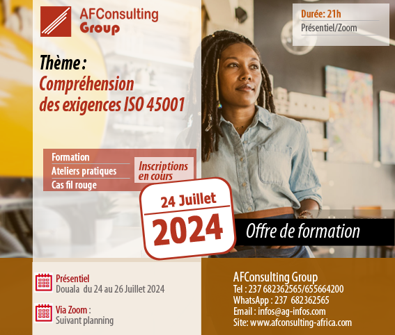Formation - Compréhension Des Exigences Iso 45001 