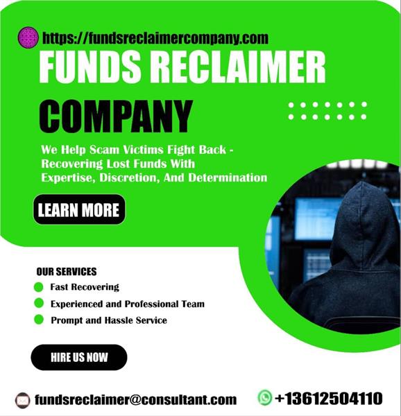 Hire Funds Reclaimer Company Expert In Recovery Lost Cryptocurrenct 