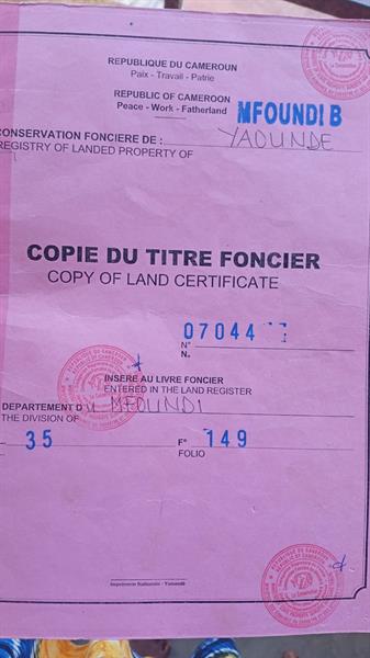 Terrain Titre À Vendre À Awae 