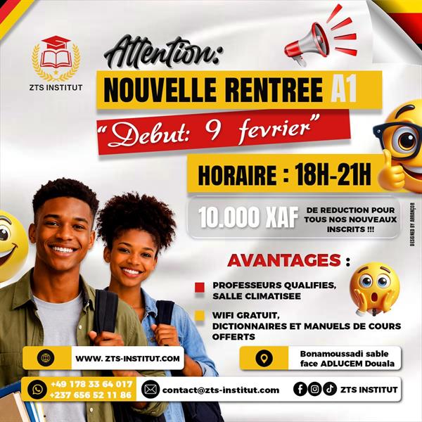 Cours D'allemand À Douala - Inscription Ouvertes ! 
