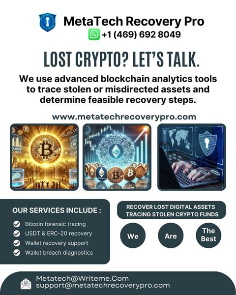 Bitcoin Recovery Expert Hire Meta Tech Recovery Pro 