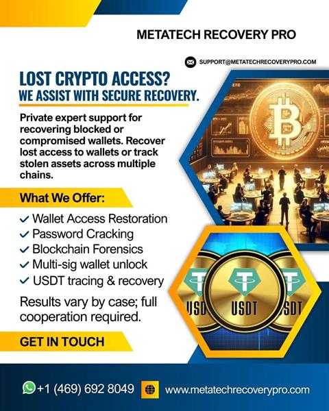 Hire Metatech Recovery Pro: The Best Crypto Asset Recovery Expert 