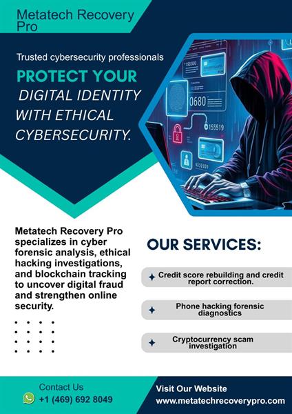 Meta Tech Recovery Pro - Your Premier Blockchain And Cryptocurrency Recovery Specialists 