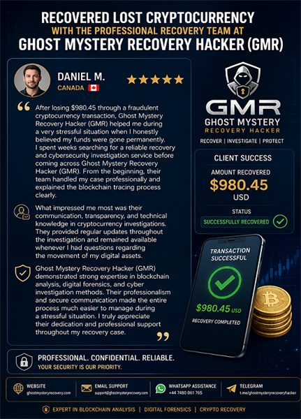 Professional Crypto Recovery Solutions By Ghost Mystery Recovery Hacker (Gmr) 