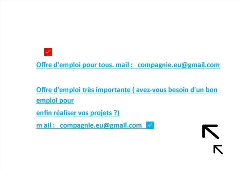 Offre D'emploi  Pour Tous 