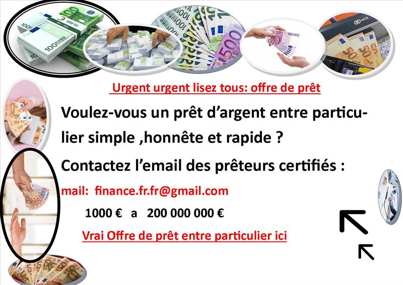 Témoignage De Prêt D'argent Rapide 