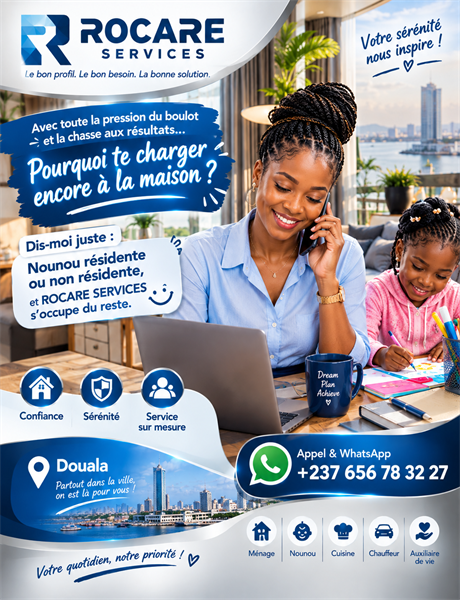 Services De Nounou À Domicile À Douala 